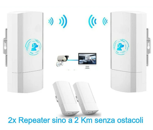 Antenna ripetitore 2km wifi - antenna,